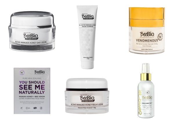 BeeBio Active Manuka Honey Skincare Range - Seven Options Available