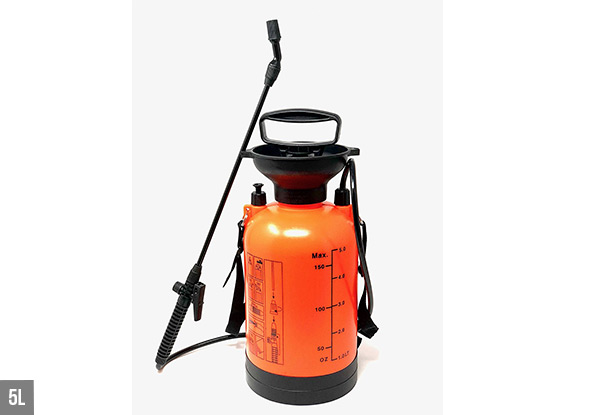 Garden Sprayer - 3.5L or 5L Options Available