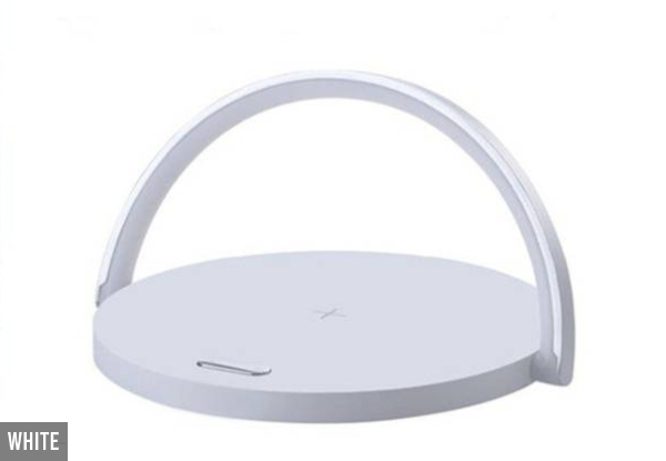 Wireless Charger with Night Light - Two Colours Available