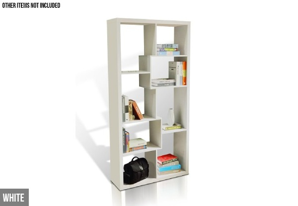 Mexico Bookcase Shelving Unit Display - Two Colours Available