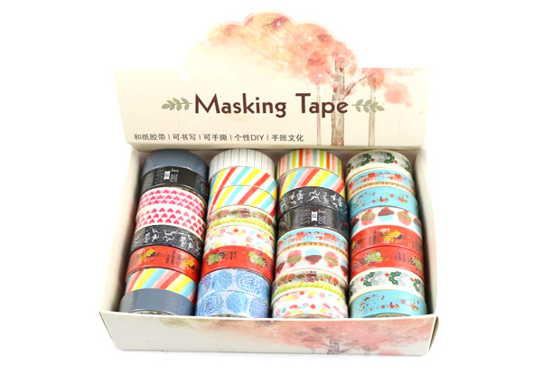 32-Piece Colourful Masking Tape Set