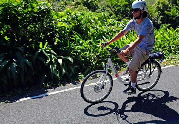 Two Hour Ebike Hire in Russell for Two People incl. Helmet - Options for Three or Four People