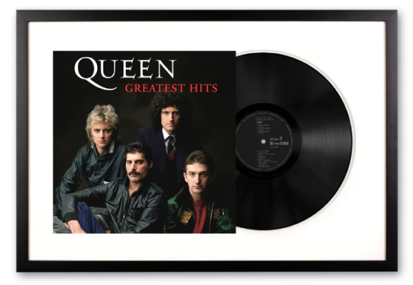 Framed Vinyl Album Art - Fleetwood Mac, Queen & More - Ten Options Available