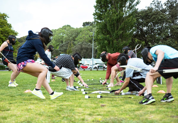 60-Minute Archery War Battle Session for Up to Ten People - Option for 120-Minutes & Twelve People