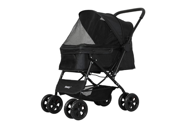 PaWz Foldable Pet Stroller Pram - Two Options Available