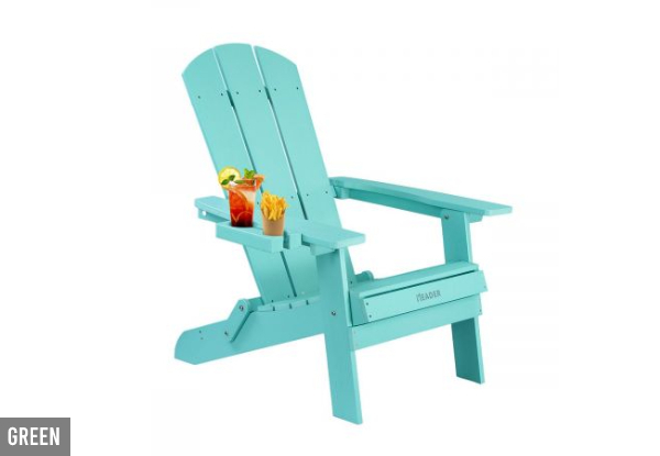 Adirondack Foldable Chair - Three Colours Available