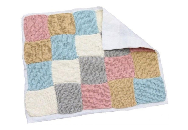 Button Bag Baby Blanket Craft Kit