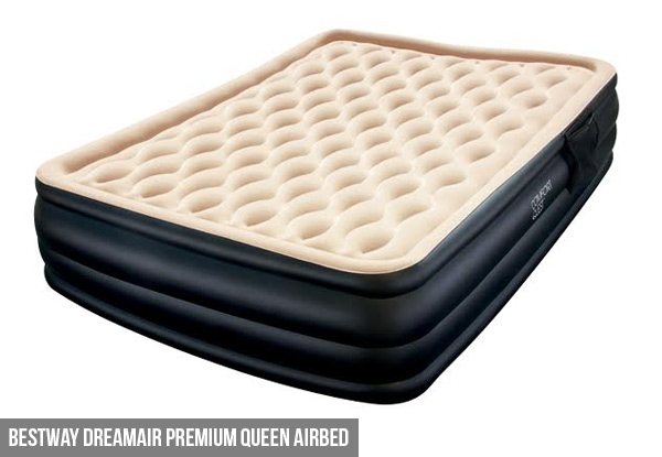 Bestway Premiere Elevated Airbed or Dreamair Premium Queen Airbed