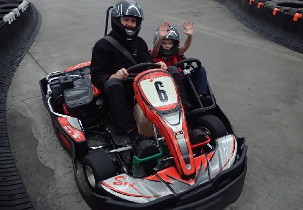 One Single Go Karting Ride for Adult or Child - Options for Six People & Tandem Ride Available - Valid Weekdays Only