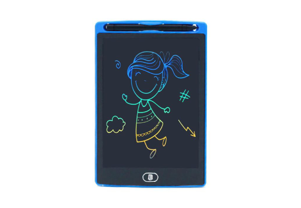 Kids Digital Drawing & Writing Colour Pad - Five Colours Available