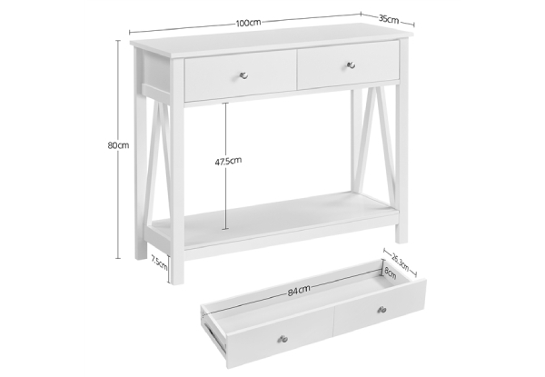 Hall Console Table - Two Colours Available