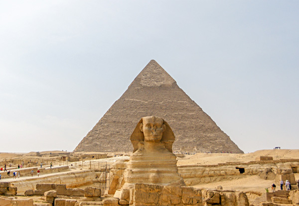 Per-Person Twin-Share Eight-Night Egypt Jewel of the Nile Cruise & Tour incl. Three Nights Cruising the Nile with Visits to Cairo, Pyramids of Giza, The Great Sphinx & More - Option for Solo Traveller