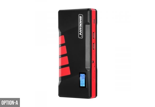 Portable Jump Starter - Two Options Available