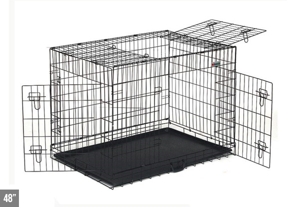 Dog Cage Crate - Four Sizes Available