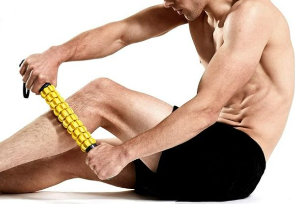 Muscle Roller Massage Stick - Available in Two Colours & Option for Two-Pack