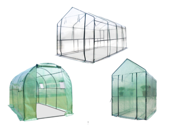 Walk-In Greenhouse Range - Three Sizes Available