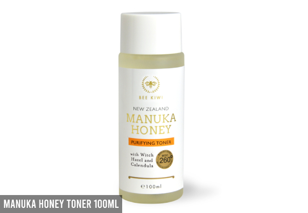 Bee Kiwi Manuka Honey Skincare Range - Seven Options Available