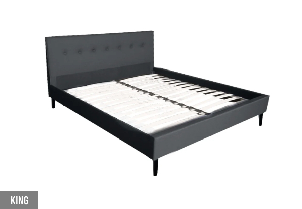 Novo Fabric Bed - Four Sizes Available