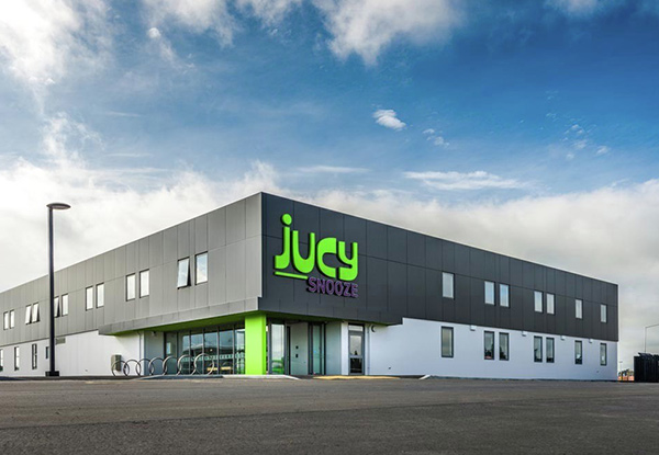 JUCY Snooze Christchurch with Options for Pods or Private Ensuite Rooms