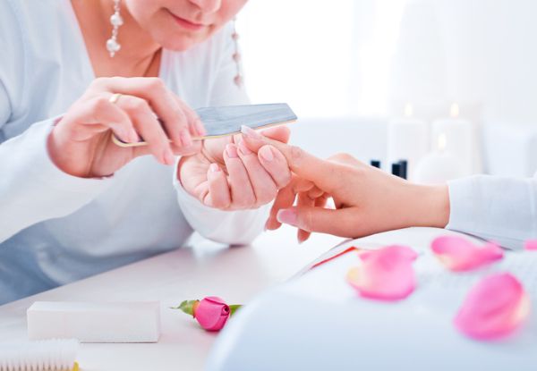 Deluxe Spa Manicure with Standard Polish - Option for Manicure & Pedicure, & to incl. Skin Refresh Facial