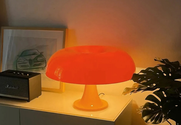 LED Mushroom Table Lamp - Two Colours Available