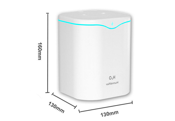 2.2L Air Humidifier with Adjustable Spray Modes - Two Colours Available