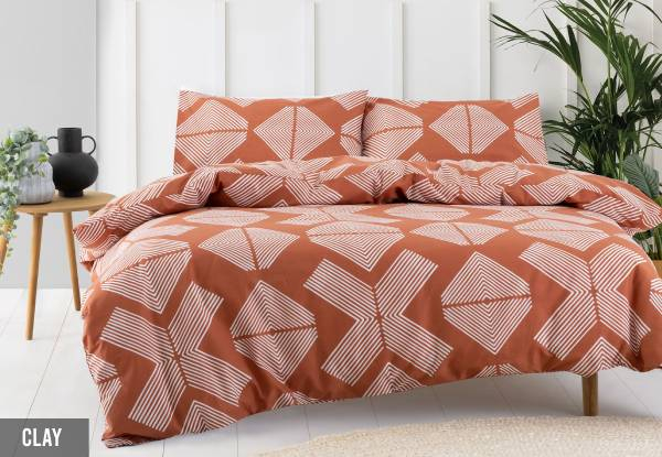 Aspen Duvet Cover Incl. Pillowcase - Available in Two Colours & Three Sizes