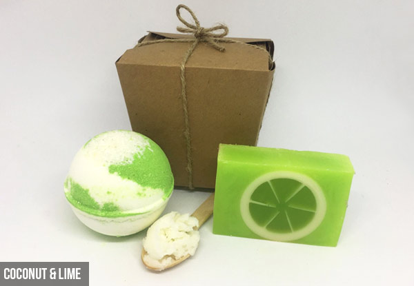 New Zealand Made Bath Bomb & Soap Gift Set - Eight Scents Available