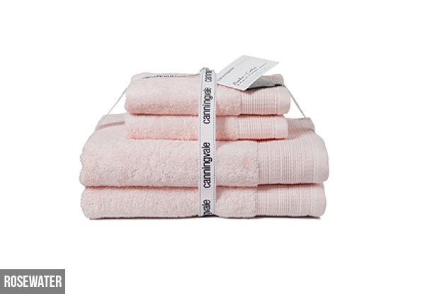 $49.95 for a Canningvale Four-Piece Bamboo Cotton Towel Set incl. Nationwide Delivery (value $164.95)