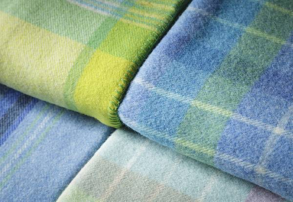 100% New Zealand Made Pure Wool Throw Range - Four Styles & Three Sizes Available