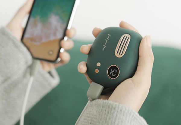 Portable Small Charging Hand Warmer with Mobile Power Winter Heater - Available in Three Colours