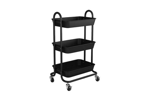 Levede Three-Tier Organiser Trolley Cart - Two Colours Available