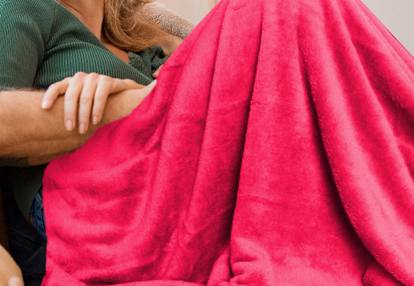Royal Comfort Plush Blanket - Five Colours Available
