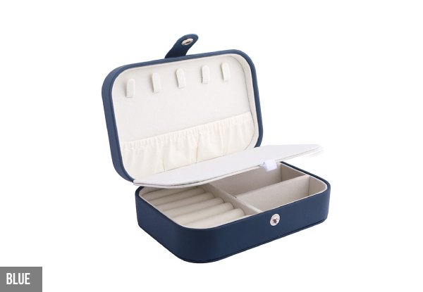 Jewellery Storage Box - Four Colours Available