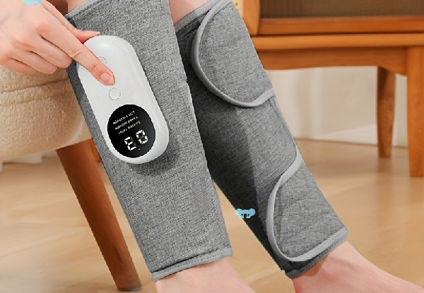 Three-Mode Calf Air Compression Massager  - Available in Two Colours & Option for Two-Pack