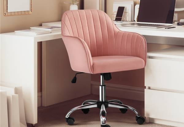 Modern Velvet Office Chair