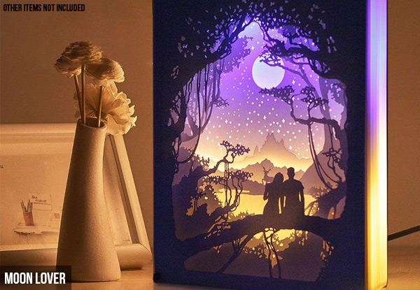 Paper Art Lamp - Four Styles Available