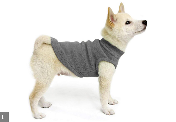 Wind-Resistant Plush Dog Sports Vest - Four Sizes Available