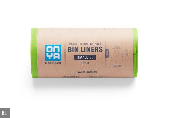 8L Compostable Bin Liner - Options for 30L, 36L or 60L Available
