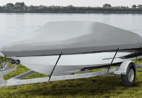 Water-Resistant Boat Cover - Three Sizes Available