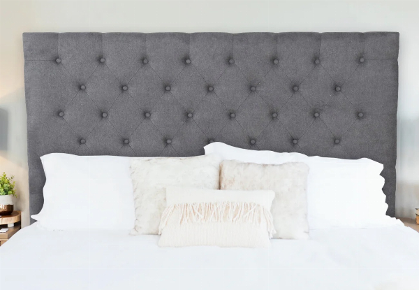 Rakel Fabric Headboard - Available in Two Sizes & Option for Velvet