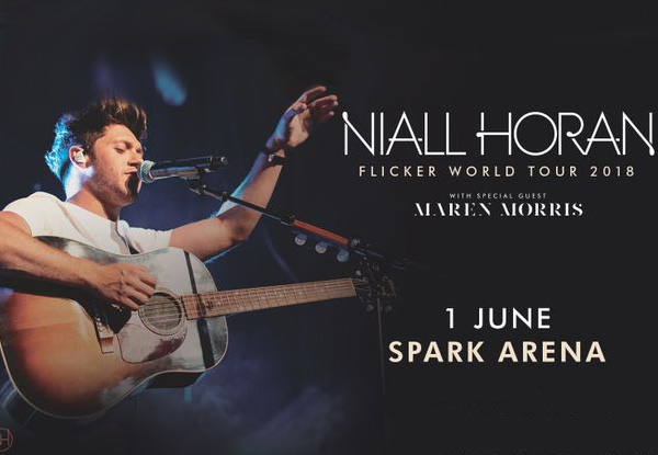 Ticket to Niall Horan's Flicker World Tour on the 1st of June at The Spark Arena - Go In The Draw to Win the Golden Opportunity to go to Niall's Soundcheck (Booking & Service Fees Apply)