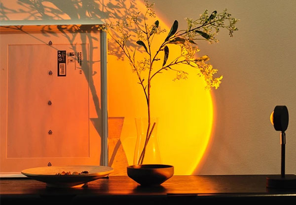 Four-in-One Sunset Projection Night Light - Three Colours Available