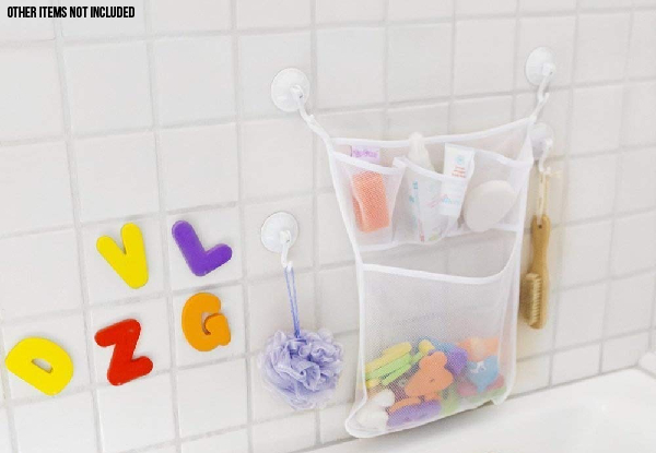 Two-Pack of Bath Toy Organiser Bags