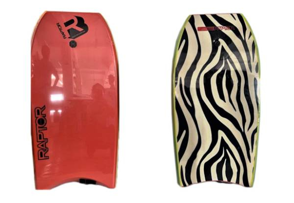 2021 Design Raptor Body/Boogie Board Range incl. Leash - Two Sizes & Four Colours Available