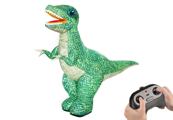 2.4GHZ Remote Control Inflatable Dinosaur Toy for Kids