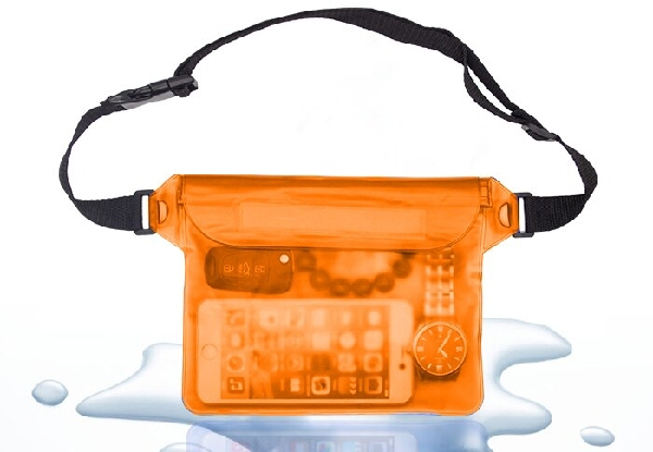 One-Pack Three-Layered Water-Resistant Waist Bag - Seven Colours Available & Option for Two-Pack