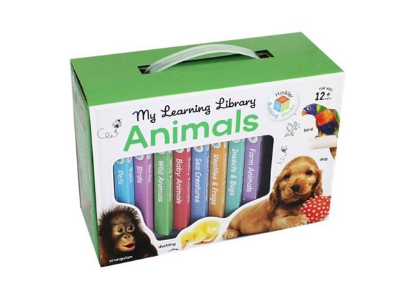 Animal Learning Library with Eight Hard Cover Books