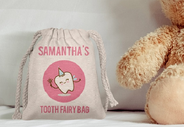 Personalised Tooth Fairy Bag - Options for up to Three Bags