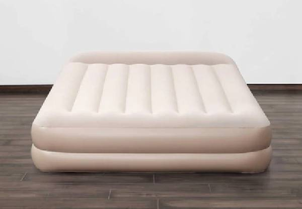 Bestway Air Bed with Built-In AC Pump - Two Sizes Available